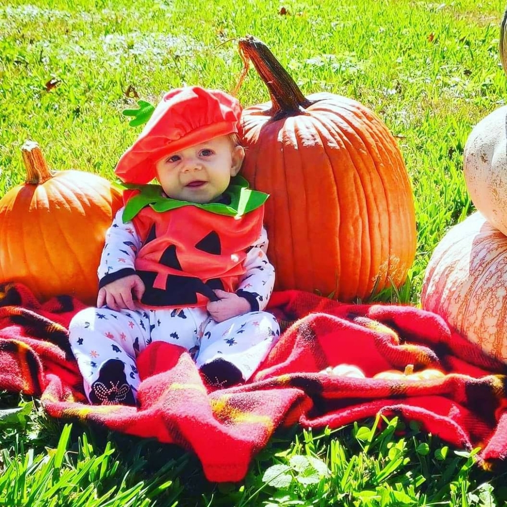 Baby Halloween Pumpkin Costume